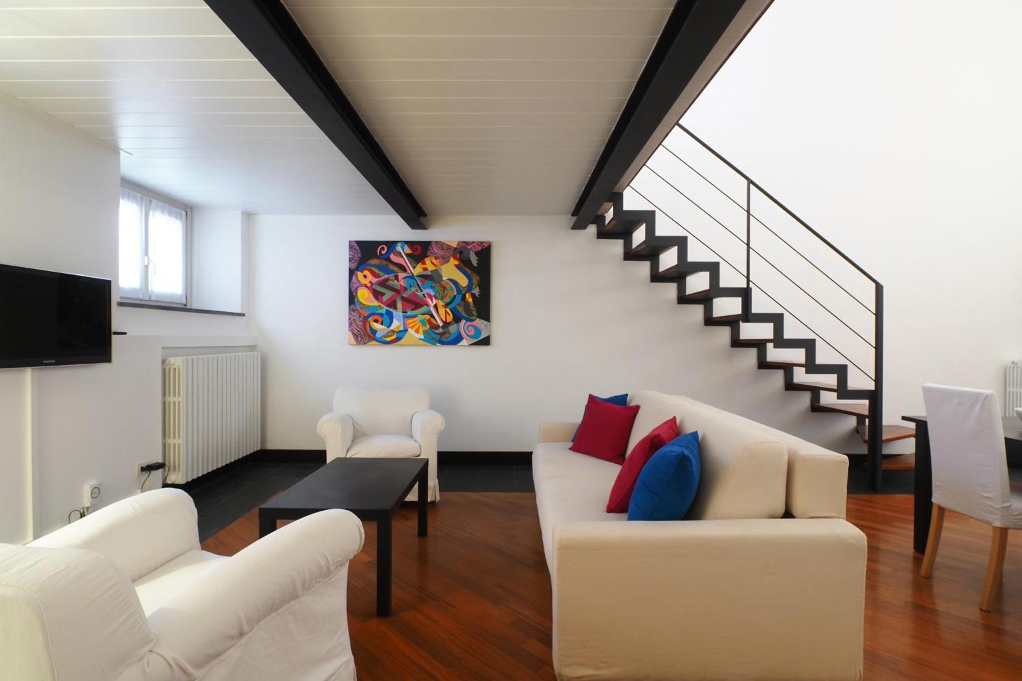 Enchanting Loft Between History And Tranquility Milán Exteriér fotografie